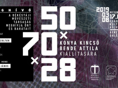 50x70x28 – Expozitia lui Kónya Kincső si Bende Attila