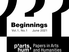 p'arts'hum - Papers in Arts and Humanities